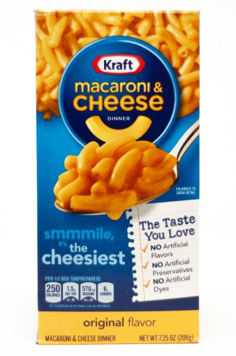 Imagen de PASTAS KRAFT CODITOS QUESO CHEDDAR 206.00 UND