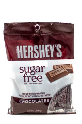 Imagen de CHOCOLATE SIN AZÚCAR HERSHEYS BOLSA 85 G