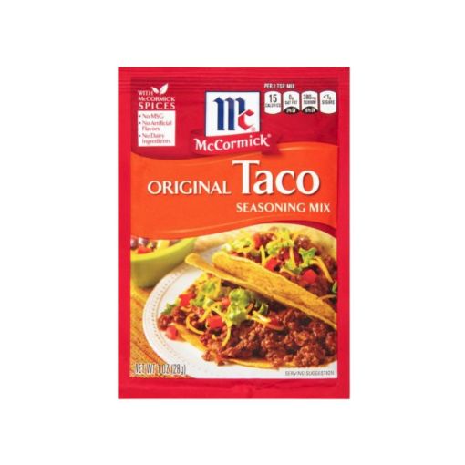 Imagen de SAZONADOR MCCORMICK ORIGINAL TACO 28.00 G