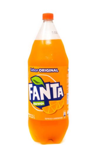 Imagen de REFRESCO GASEOSO FANTA NARANJA ORIGINAL 2500 ML