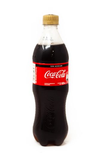 Imagen de REFRESCO GASEOSO COCA COLA ZERO 600 ML