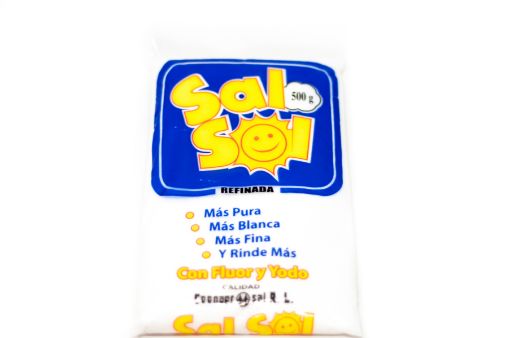 Imagen de SAL MOLIDA SAL SOL CON FLUOR Y YODO 500 G