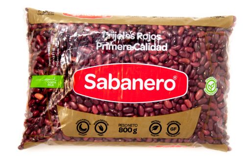 Imagen de FRIJOLES SABANERO ROJOS  800 g 