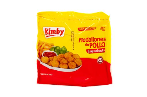 Imagen de MEDALLONES PIPASA KIMBY DE POLLO EMPANIZADOS 23 UND 400 G