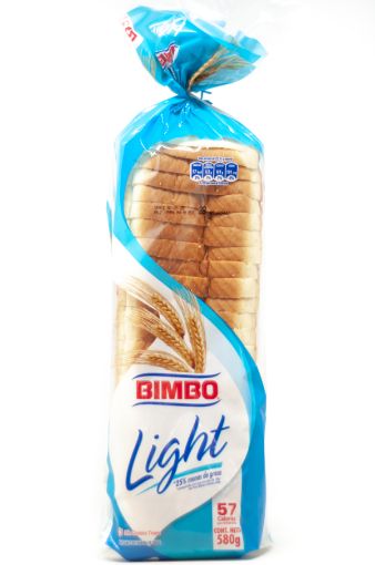 Imagen de PAN CUADRADO BIMBO LIGHT 580 G