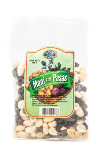 Imagen de MANÍ NUTRESOL CON PASAS 125.00 G