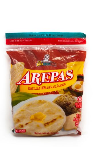Imagen de AREPA LA ANTIOQUEÑA DE MAÍZ BLANCO 550.00 G