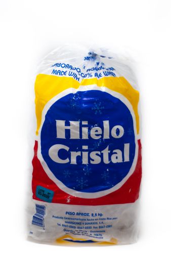 Imagen de HIELO CRISTAL BOLSA 2500 G