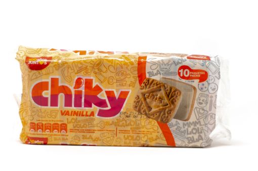 Imagen de GALLETA CHIKY VAINILLA 10 UND 400 g 