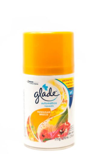 Imagen de REPUESTO AROMATIZANTE GLADE AUTOMATICO HAWAIIAN BREEZE 270.00 ML