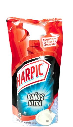 Imagen de LIMPIADOR PARA BAÑOS HARPIC ULTRA 500 ML