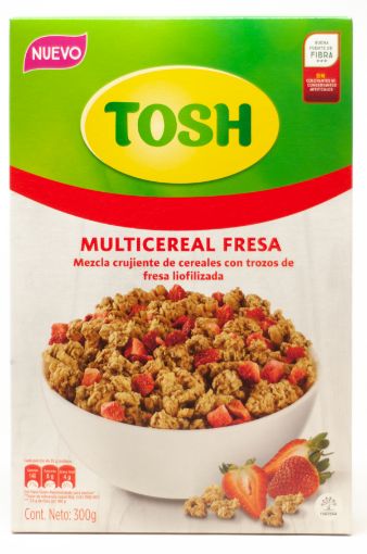 Imagen de CEREAL MULTICEREAL TOSH FRESA CAJA 300 G