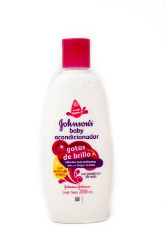 Imagen de ACONDICIONADOR JOHNSONS GOTAS DE BRILLO 200 ML