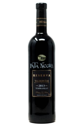 Imagen de VINO TINTO PATA NEGRA VADEPEÑAS RESERVA TEMPRANILLO 750 ML