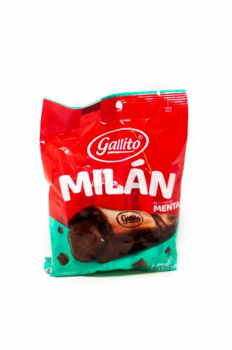 Imagen de CHOCOLATE GALLITO MILÁN MENTA BOLSA 192 G