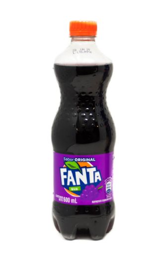 Imagen de REFRESCO GASEOSO FANTA UVA DESECHABLE 600 ML