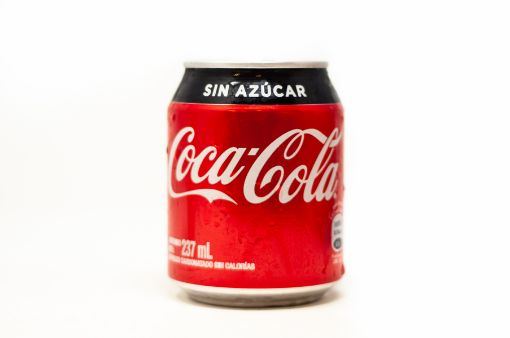 Imagen de REFRESCO GASEOSO COCA COLA ZERO LATA PEQUEÑA 237 ML