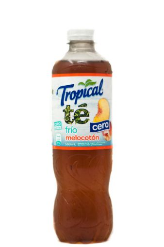 Imagen de BEBIDA TROPICAL MELOCOTON CERO 500 ML