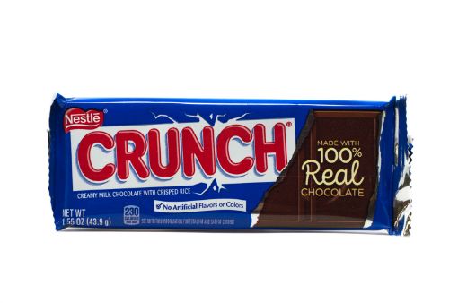 Imagen de CHOCOLATE  NESTLÉ CRUNCH 100% REAL CHOCOLATE 43.9 G 