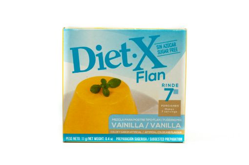 Imagen de FLAN DIET-X SIN AZUCAR SABOR VAINILLA 11 g 