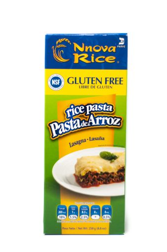 Imagen de PASTA NOVA RICE DE ARROZ LASAGNA LIBRE DE GLUTEN 250.00 G