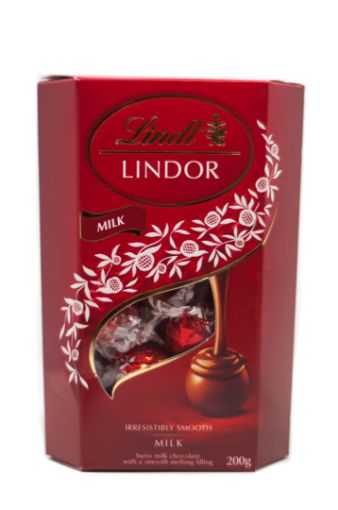 Imagen de CHOCOLATE LINDT LINDOR LECHE  200.00 G