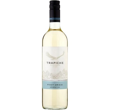 Imagen de VINO BLANCO TRAPICHE PINOT GRIGIO 2011 750 ML