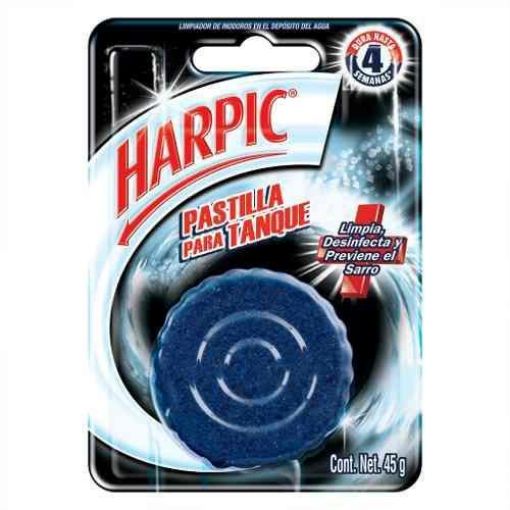 Imagen de PASTILLA SANITARIA HARPIC AZUL 45 G 