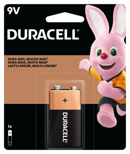 Imagen de BATERIA DURACELL ALCALINA 9 V