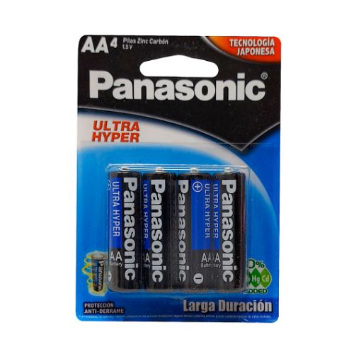 Imagen de BATERIA PANASONIC ULTRA HYPER 2A 4 UND