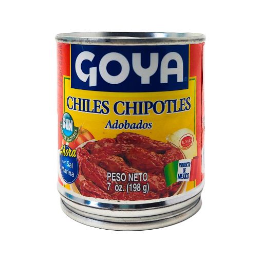 Imagen de CHILE CHIPOTLE GOYA EN SALSA DE ADOBO LATA 198 g 