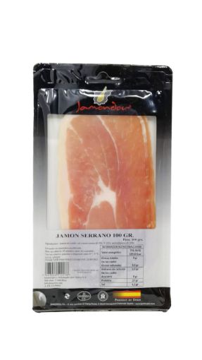 Imagen de JAMON SERRANO JAMONDOR 100 G 