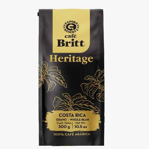 Imagen de CAFÉ BRITT HERITAGE MOLIDO EN LATA 300.00 G