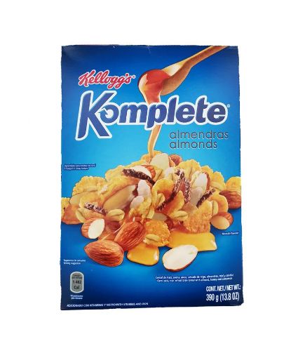 Imagen de CEREAL KELLOGGS KOMPLETE ALMENDRAS CAJA 390 G 