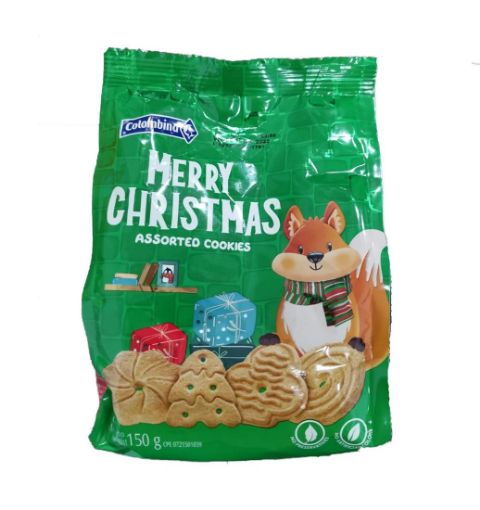 Imagen de GALLETA NAVIDAD COLOMBINA SURTIDA 150,00 g 