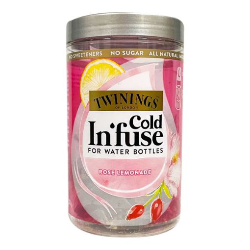 Imagen de INFUSIÓN FRÍA TWININGS ROSA LIMONADA 30.00 g 