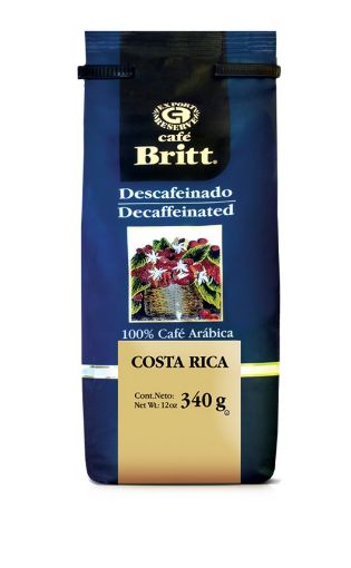 Imagen de CAFE EN GRANO BRITT DESCAFEINADO 300 G