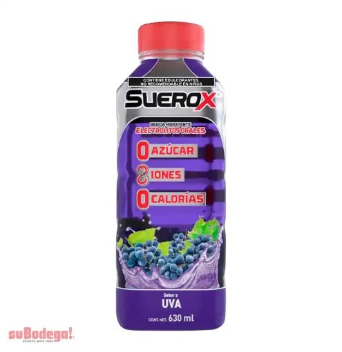 Imagen de BEBIDA HIDRATANTE SUEROX UVA 630 ML