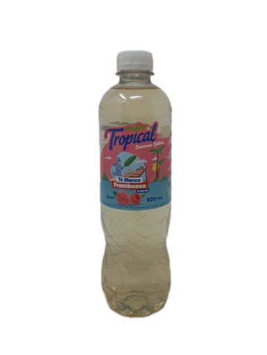 Imagen de BEBIDA TROPICAL TE BLANCO FRAMBUESA CERO 500 ML