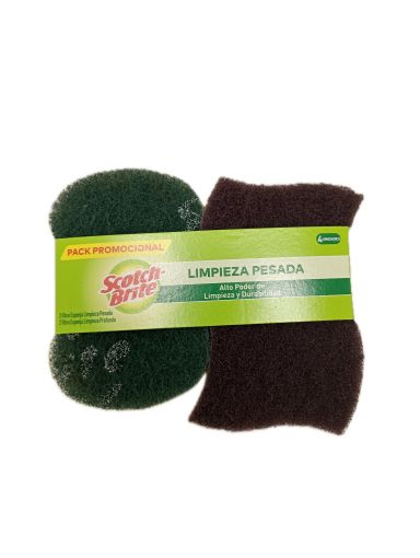 Imagen de OFERTA ESPONJA SCOTCH BRITE DOBLE USO 2 UND+ ESPONJA EXTREMA 2 UND PREC ESP 