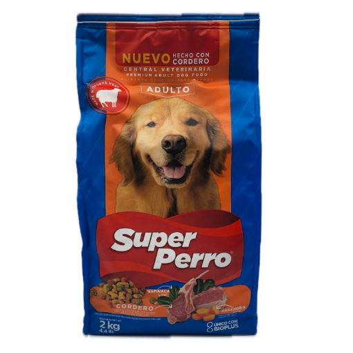 Imagen de ALIMENTO PARA PERRO SUPER PERRO ADULTO SABOR CORDERO 2000.00 G