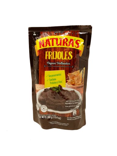 Imagen de FRIJOL NATURAS NEGRO MOLID DOYPACK  380 G