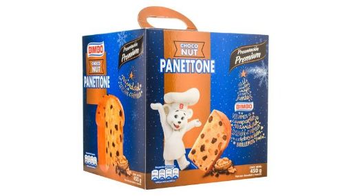 Imagen de PANETTONE BIMBO CHOCO NUT 450 g 