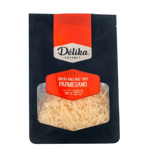 Imagen de QUESO DELIKA PARMESANO DE BARRA 200.00 G