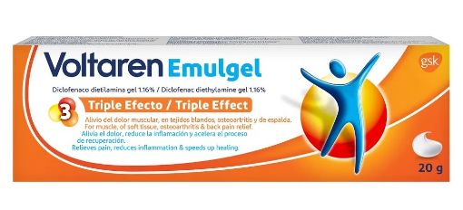 Imagen de ANTIINFLAMATORIO VOLTAREN EMULGEL 20.00 G
