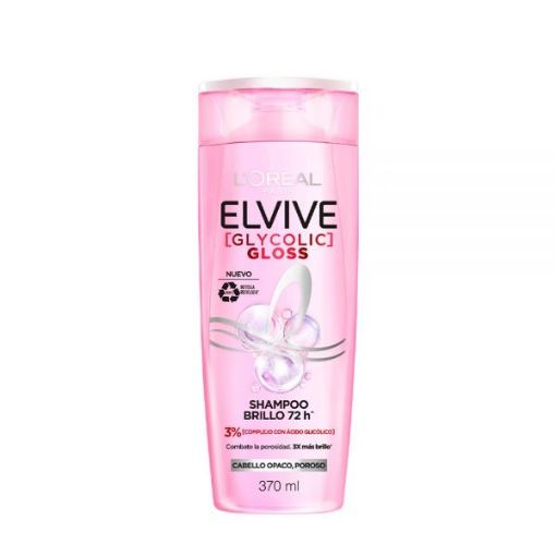 Imagen de SHAMPOO LOREAL  ELVIVE GLYCOLIC GLOSS  370.00 ML