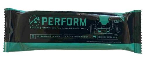 Imagen de BARRA DE PROTEÍNA PERFORM CUBIERTA DE CHOCOLATE SABOR COCO 60.00 G