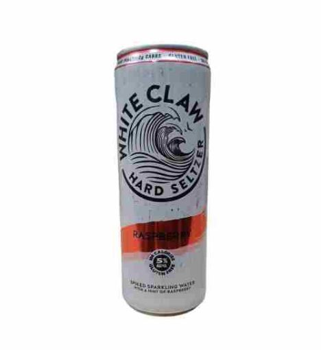 Imagen de BEBIDA ALCOHÓLICA WHITE CLAW HARD SELTZER RASPBERRY LATA 355.00 ML