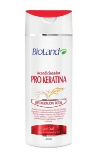 Imagen de ACONDICIONADOR BIOLAND PRO KERATINA 400.00 ML