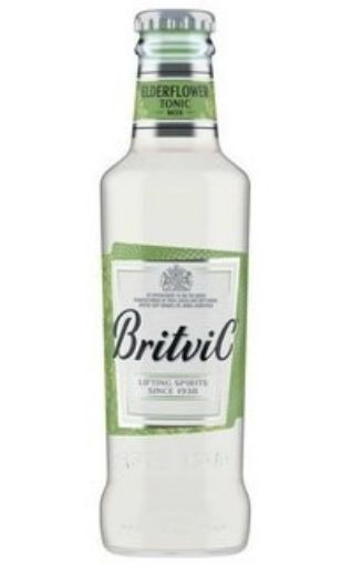 Imagen de AGUA TONICA BRITVIC ELDERFLOWER BOTELLA  200.00 ML
